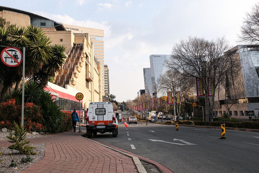Johannesburg street scene